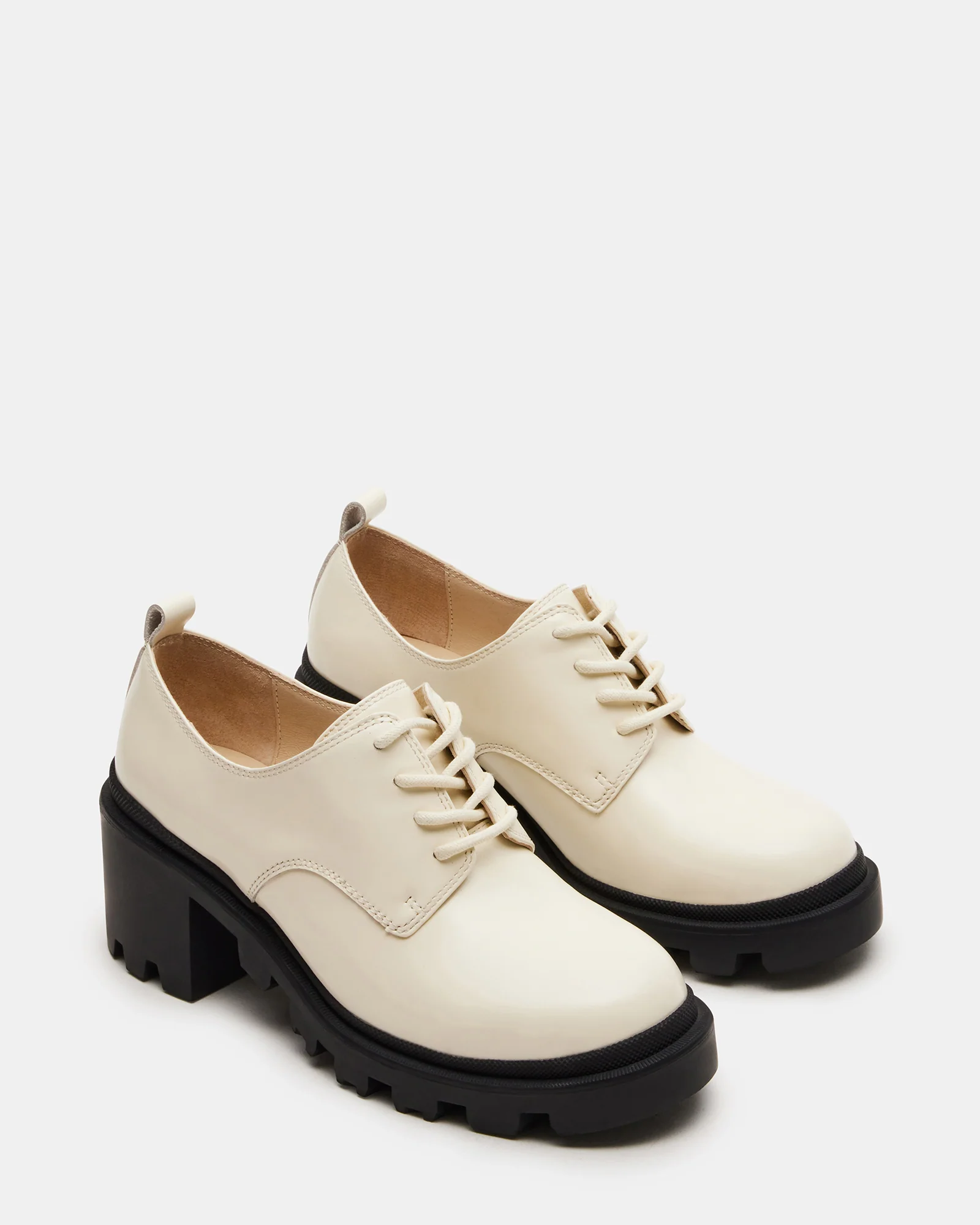 Stepper Cream Leather 2 Stepper Cream Leather