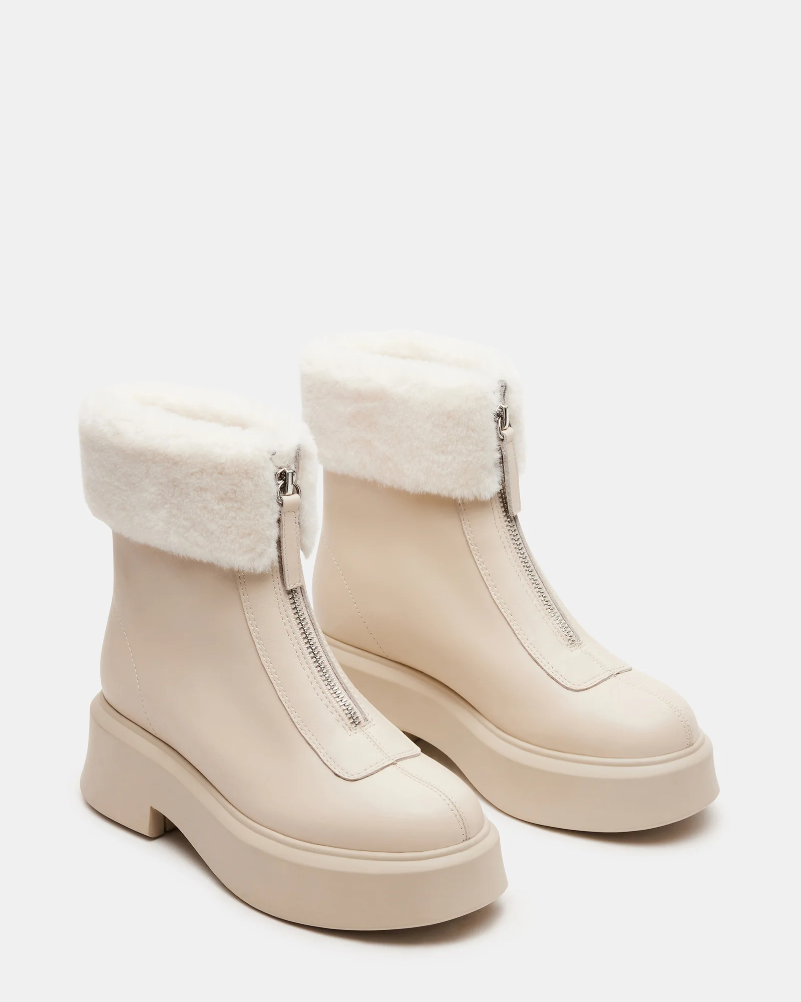 Jones Faux Fur Bone Leather 2 Jones Faux Fur Bone Leather