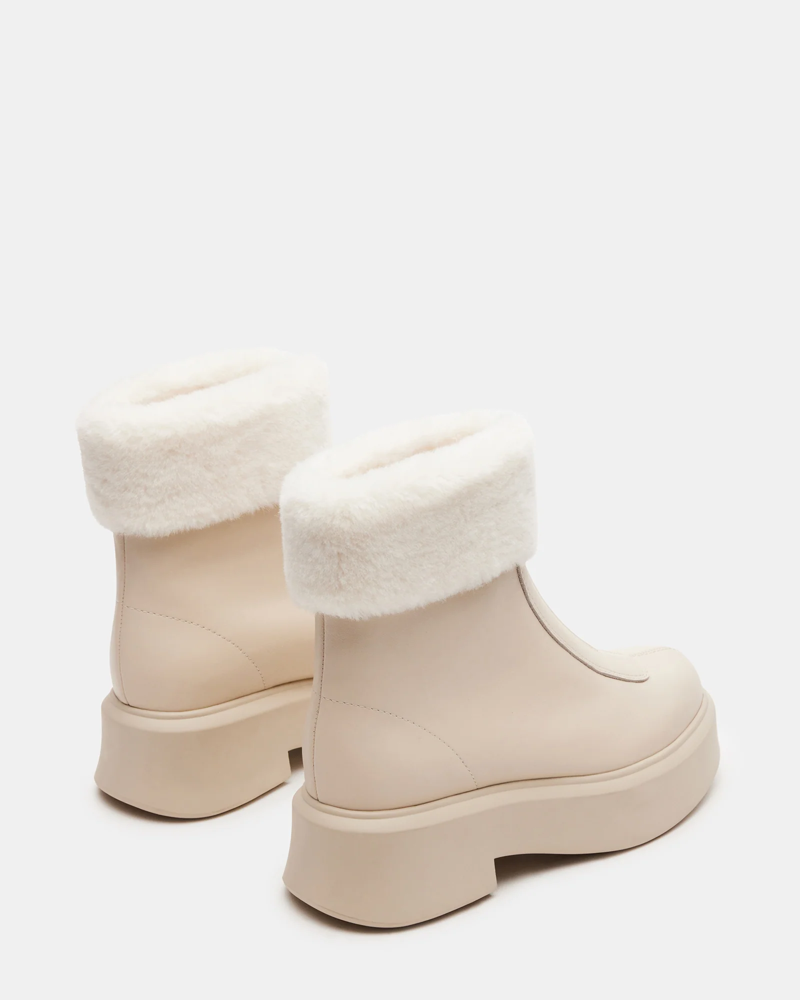 Jones Faux Fur Bone Leather 5 Jones Faux Fur Bone Leather