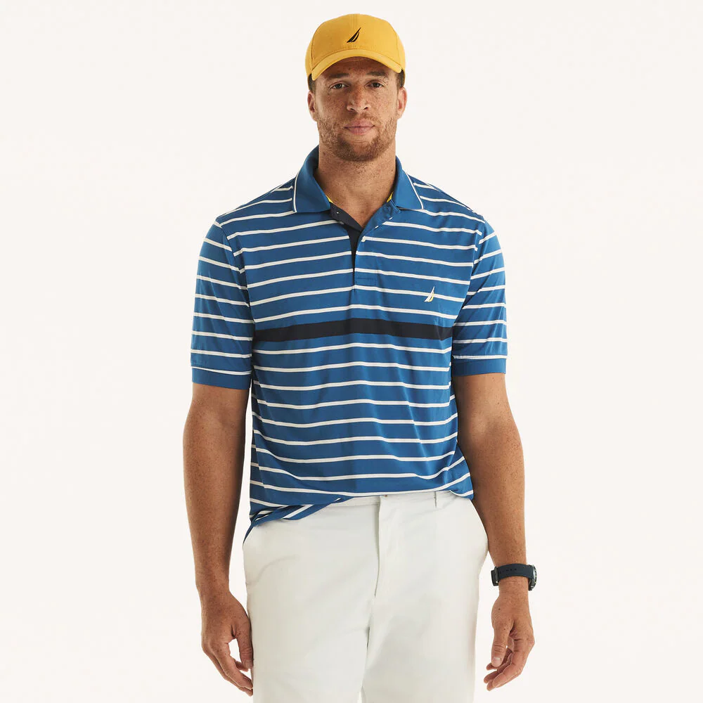 Big & Tall Navtech Classic Fit Striped Polo 1 Big & Tall Navtech Classic Fit Striped Polo