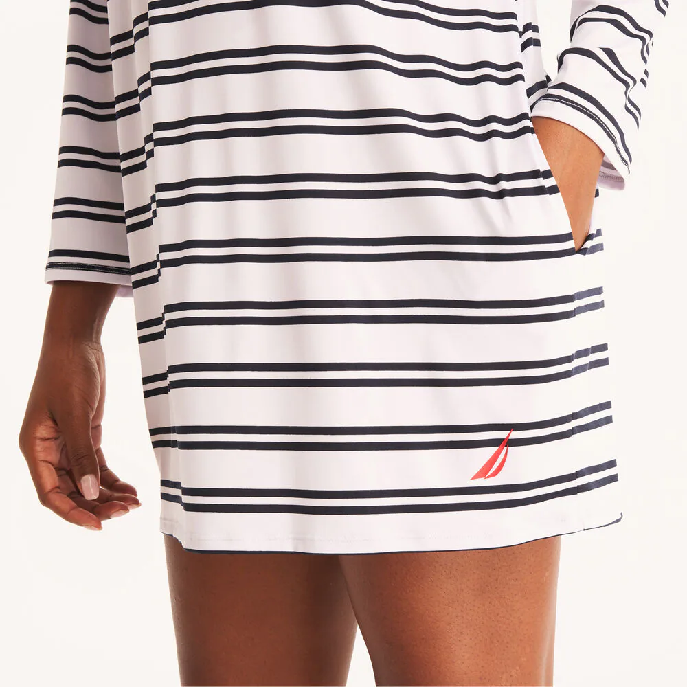 Striped Hooded Cover Up Swim 3 Striped Hooded Cover Up Swim
