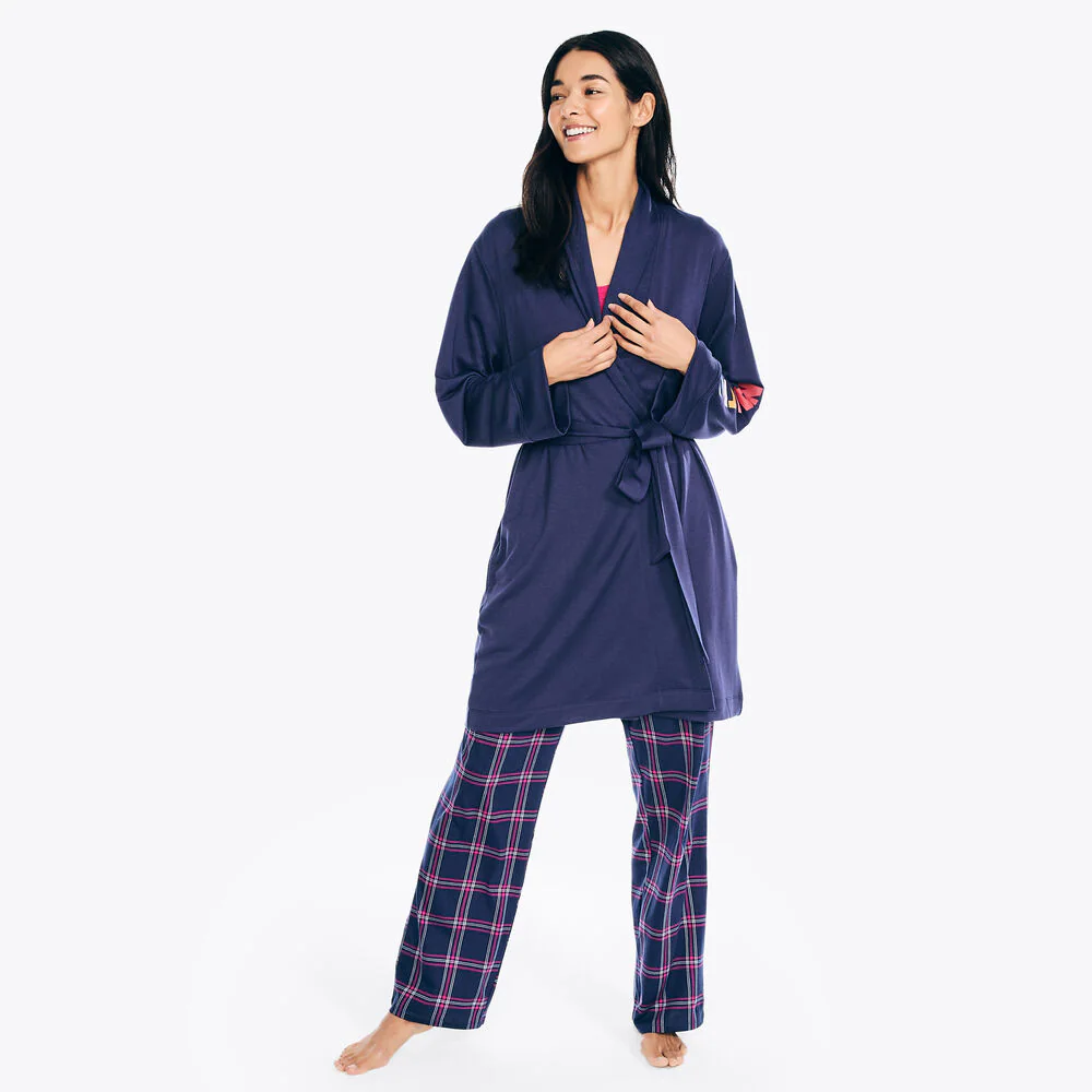 Belted Logo Robe
