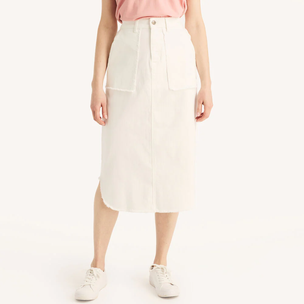 Solid Utility Skirt