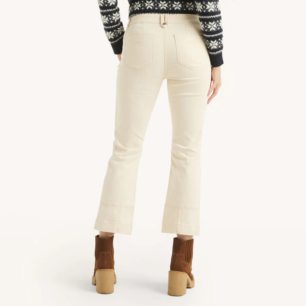Sateen Mid-Rise Demi Bootcut Pant 4 Sateen Mid-Rise Demi Bootcut Pant