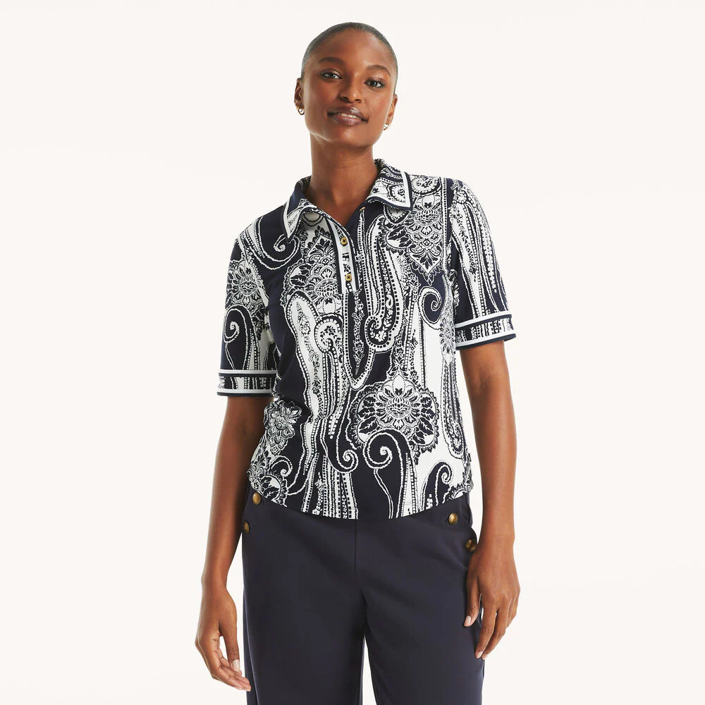 Soft Touch Printed Polo