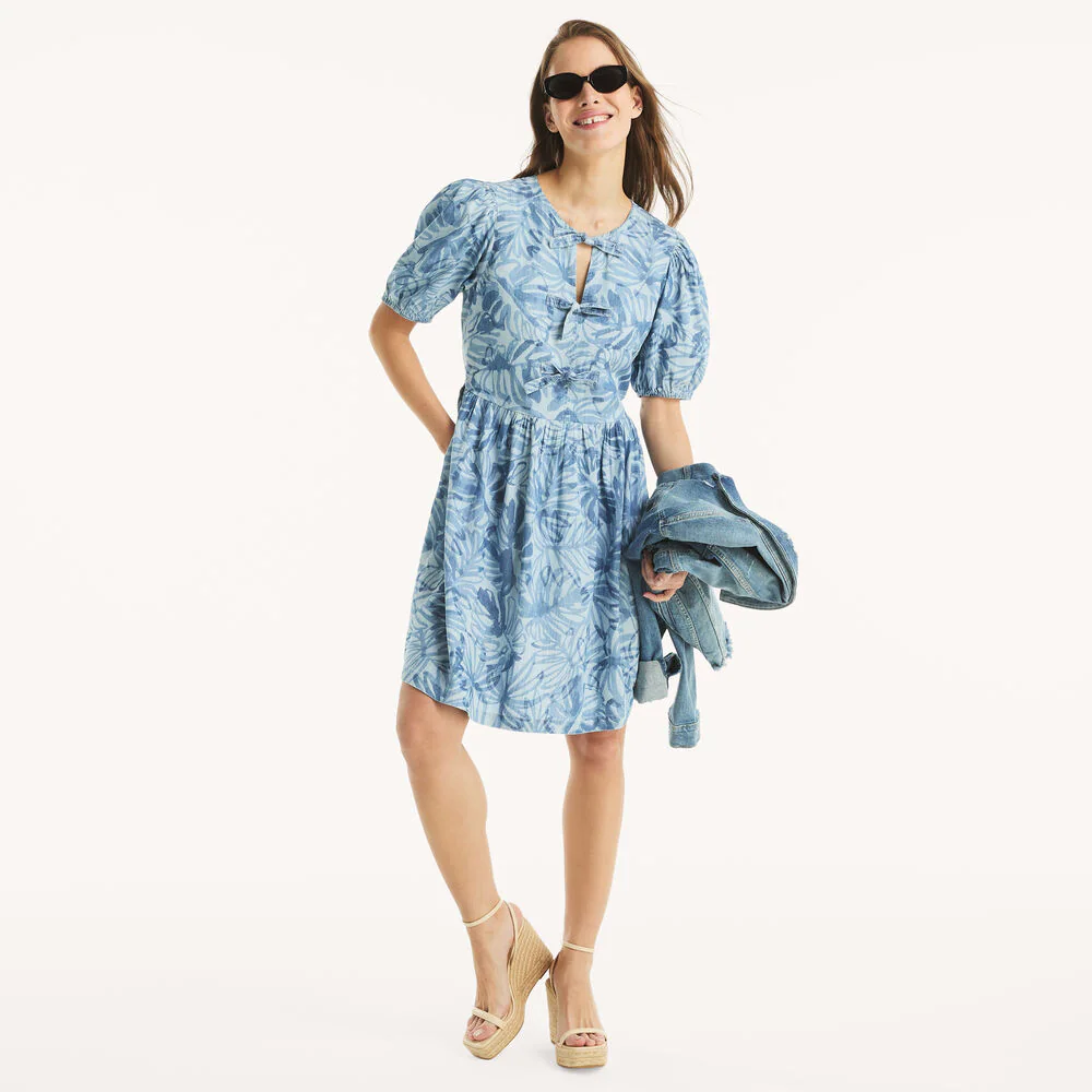 Printed Mini Dress