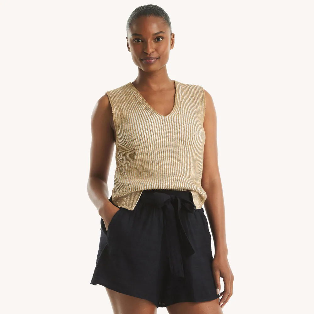 V-Neck Sweater Tank 1 V-Neck Sweater Tank