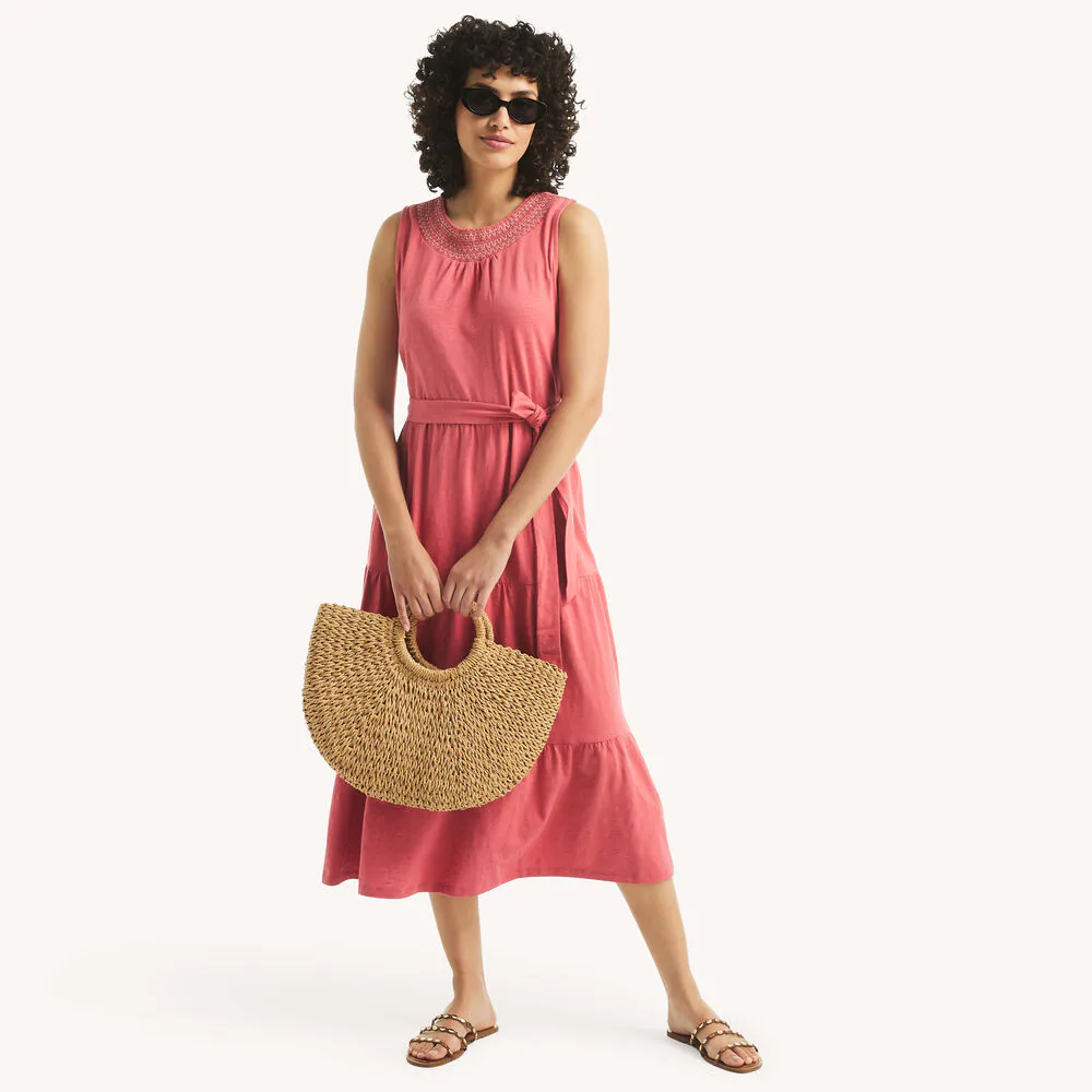Tiered Midi Dress