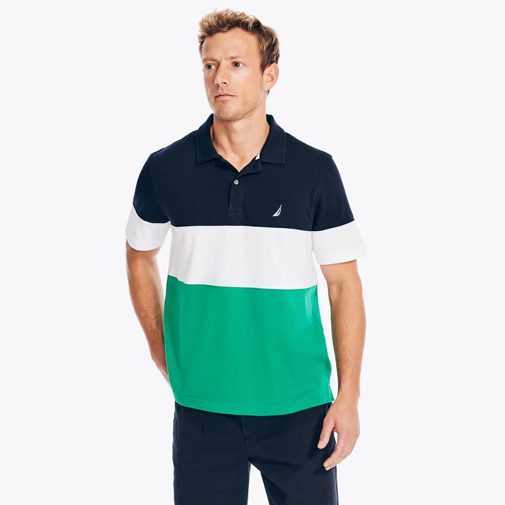Classic Fit Colorblock Polo
