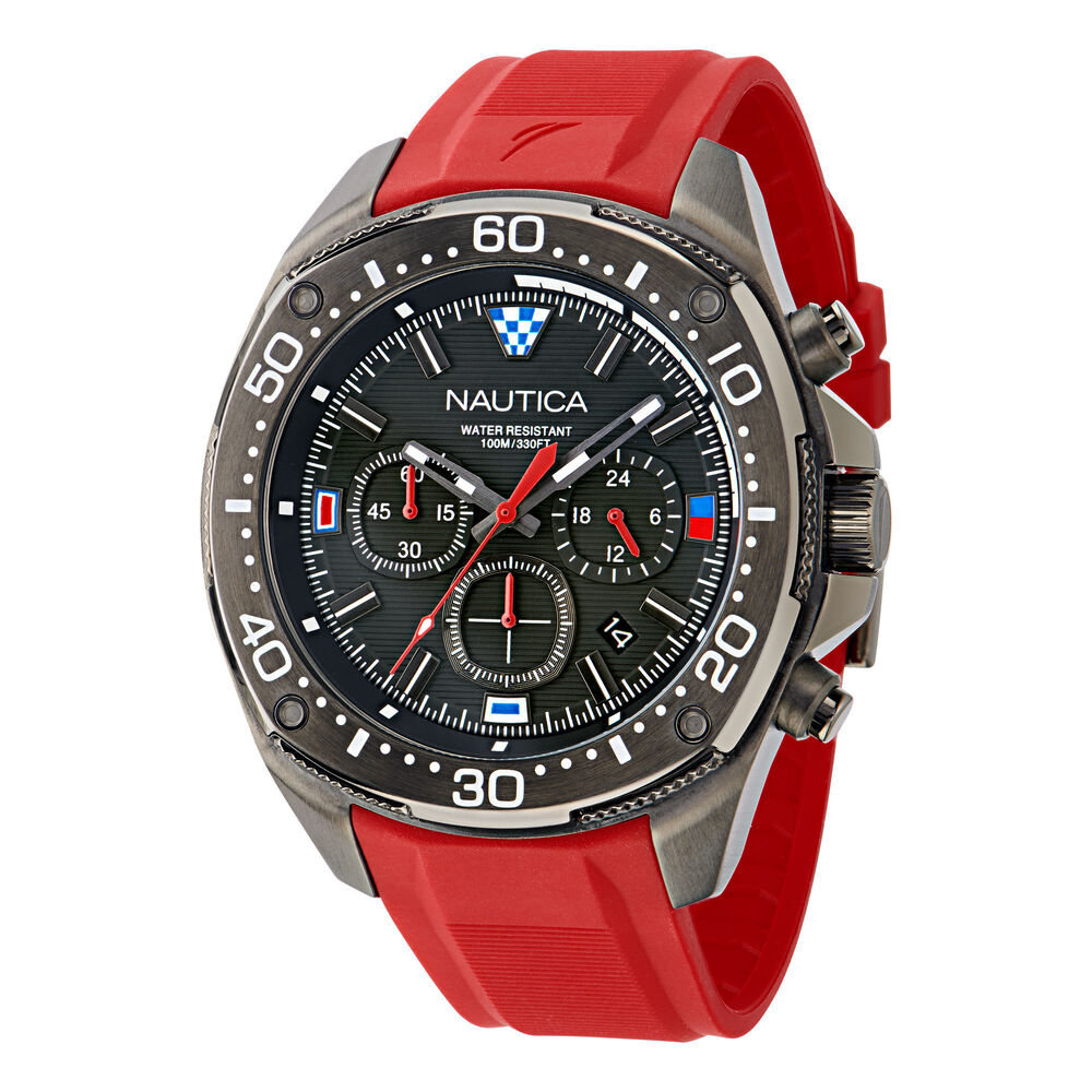 NCT Blue Sail Chronograph Silicone Watch