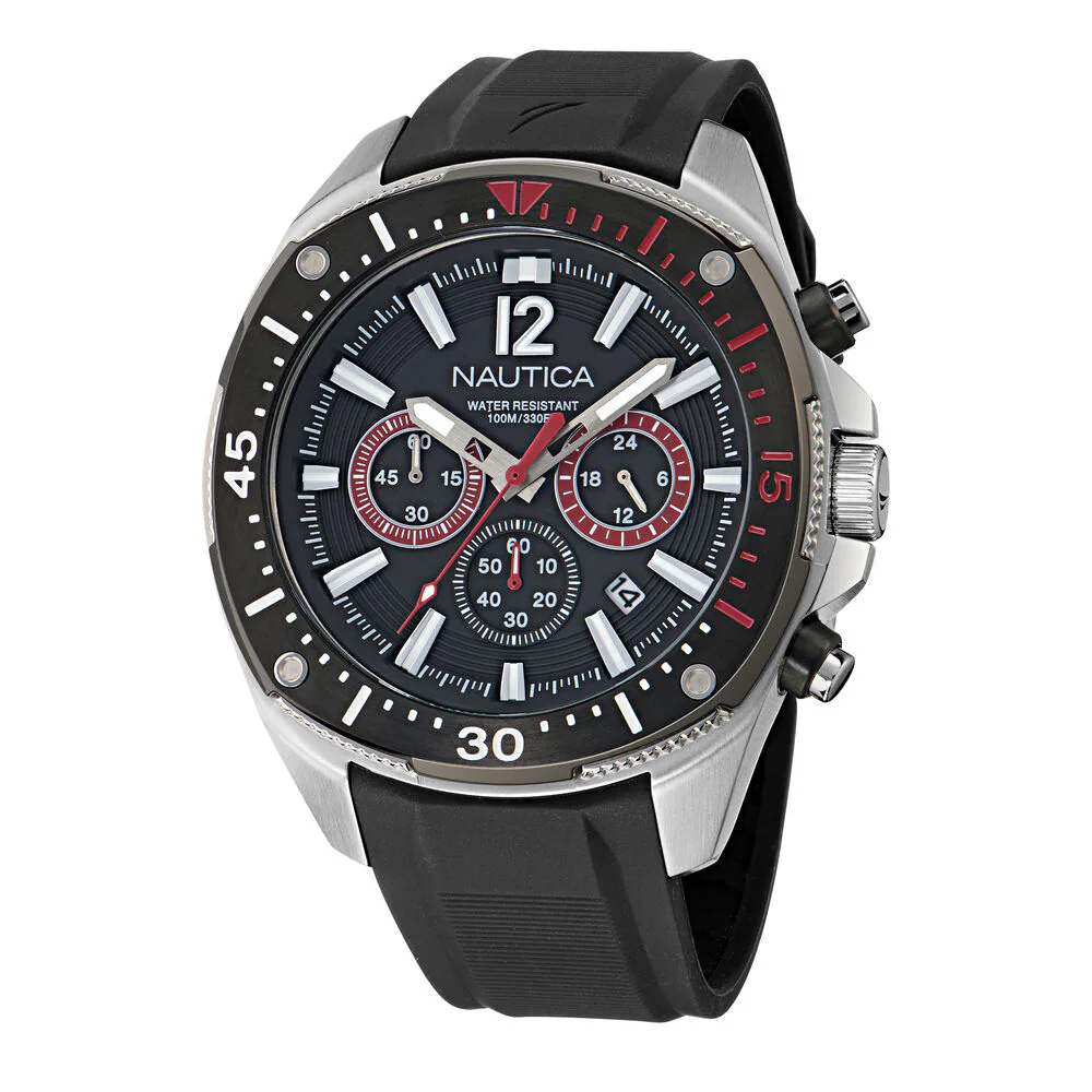 NCT Blue Sail Chronograph Silicone Watch