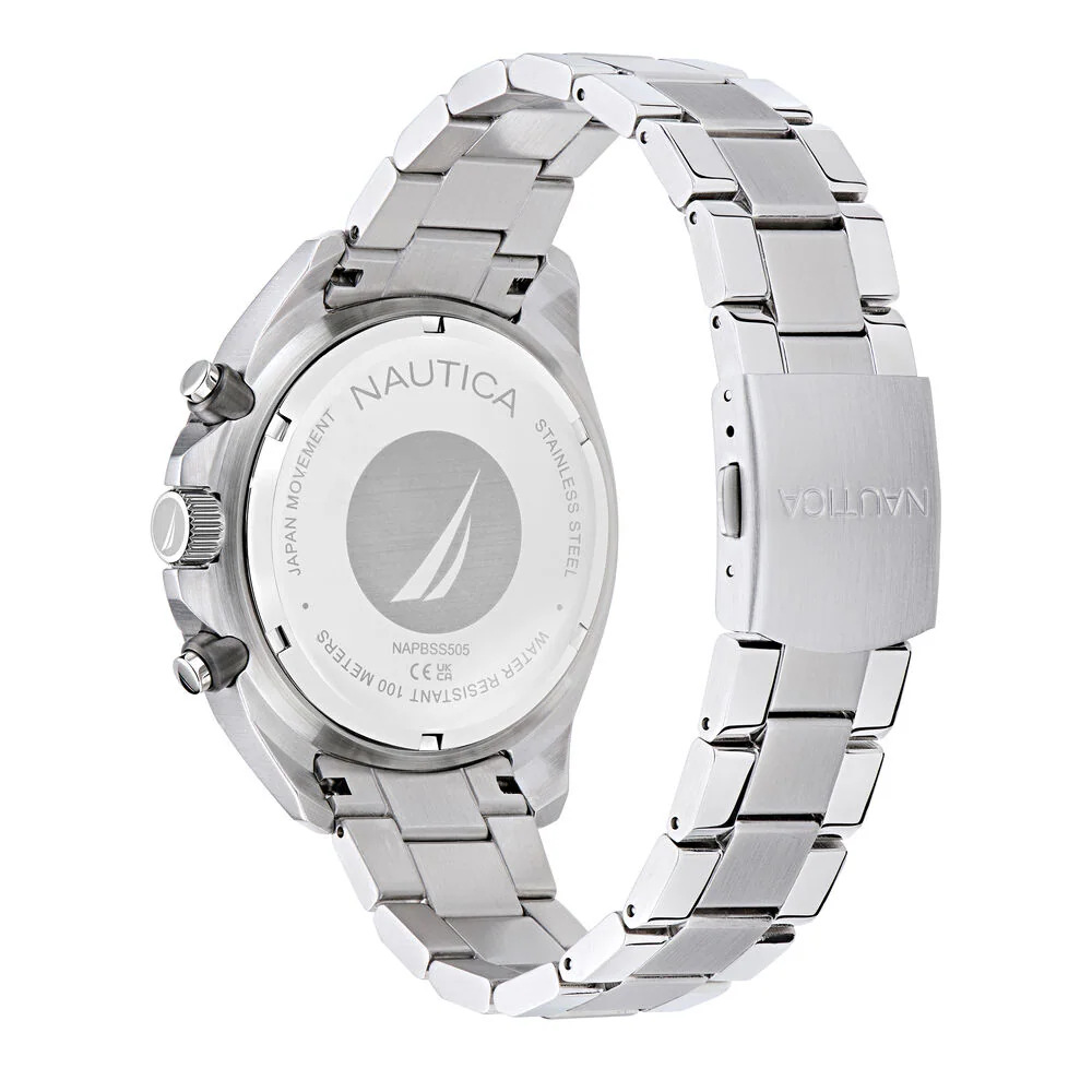 NCT Blue Sail Chronograph Stainless Steel Watch 4 NCT Blue Sail Chronograph Stainless Steel Watch