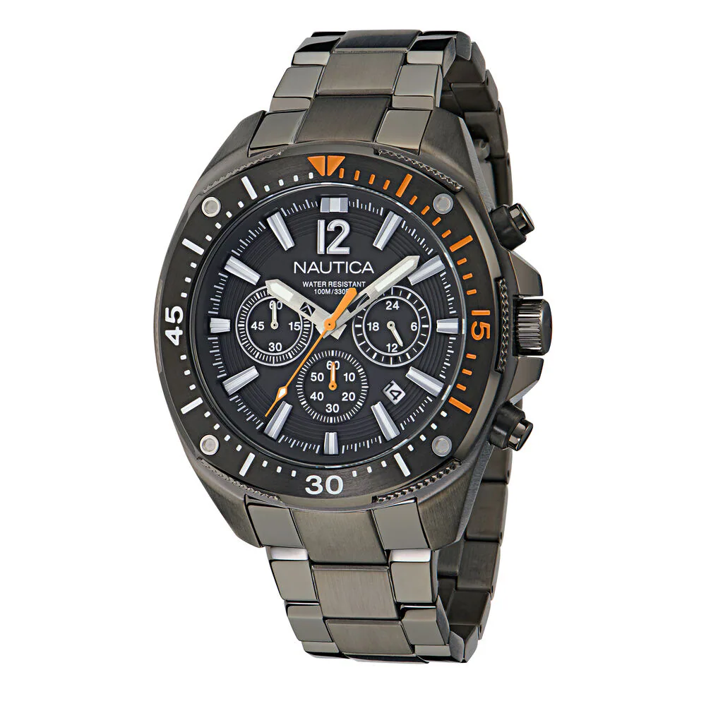 NCT Blue Sail Chronograph Stainless Steel Watch 1 NCT Blue Sail Chronograph Stainless Steel Watch