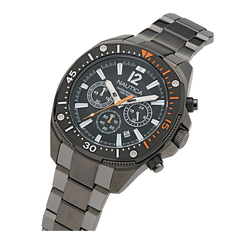 NCT Blue Sail Chronograph Stainless Steel Watch 2 NCT Blue Sail Chronograph Stainless Steel Watch
