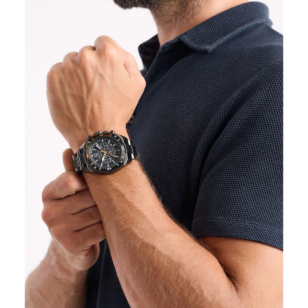NCT Blue Sail Chronograph Stainless Steel Watch 3 NCT Blue Sail Chronograph Stainless Steel Watch