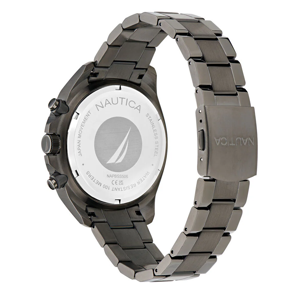 NCT Blue Sail Chronograph Stainless Steel Watch 4 NCT Blue Sail Chronograph Stainless Steel Watch