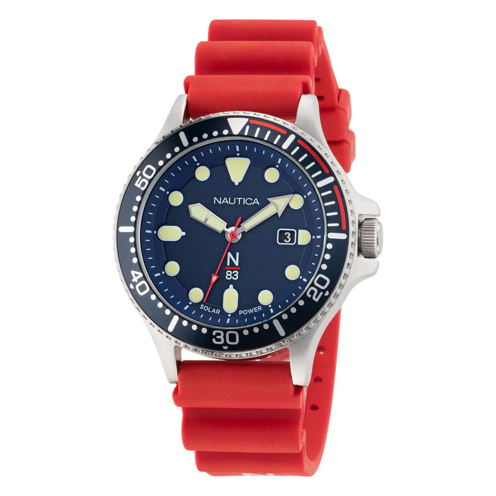 Cocoa Beach Solar-Powered Recycled 3-Hand Watch
