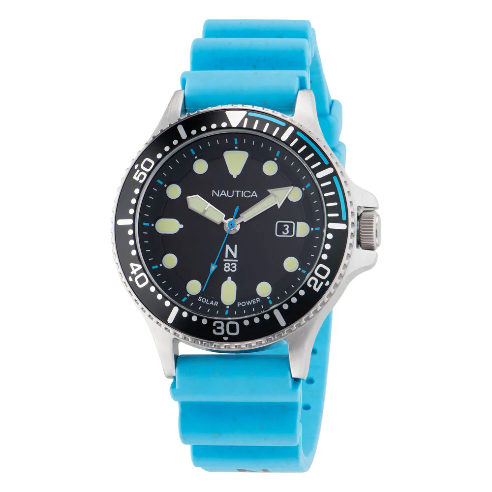 Cocoa Beach Solar-Powered Recycled 3-Hand Watch