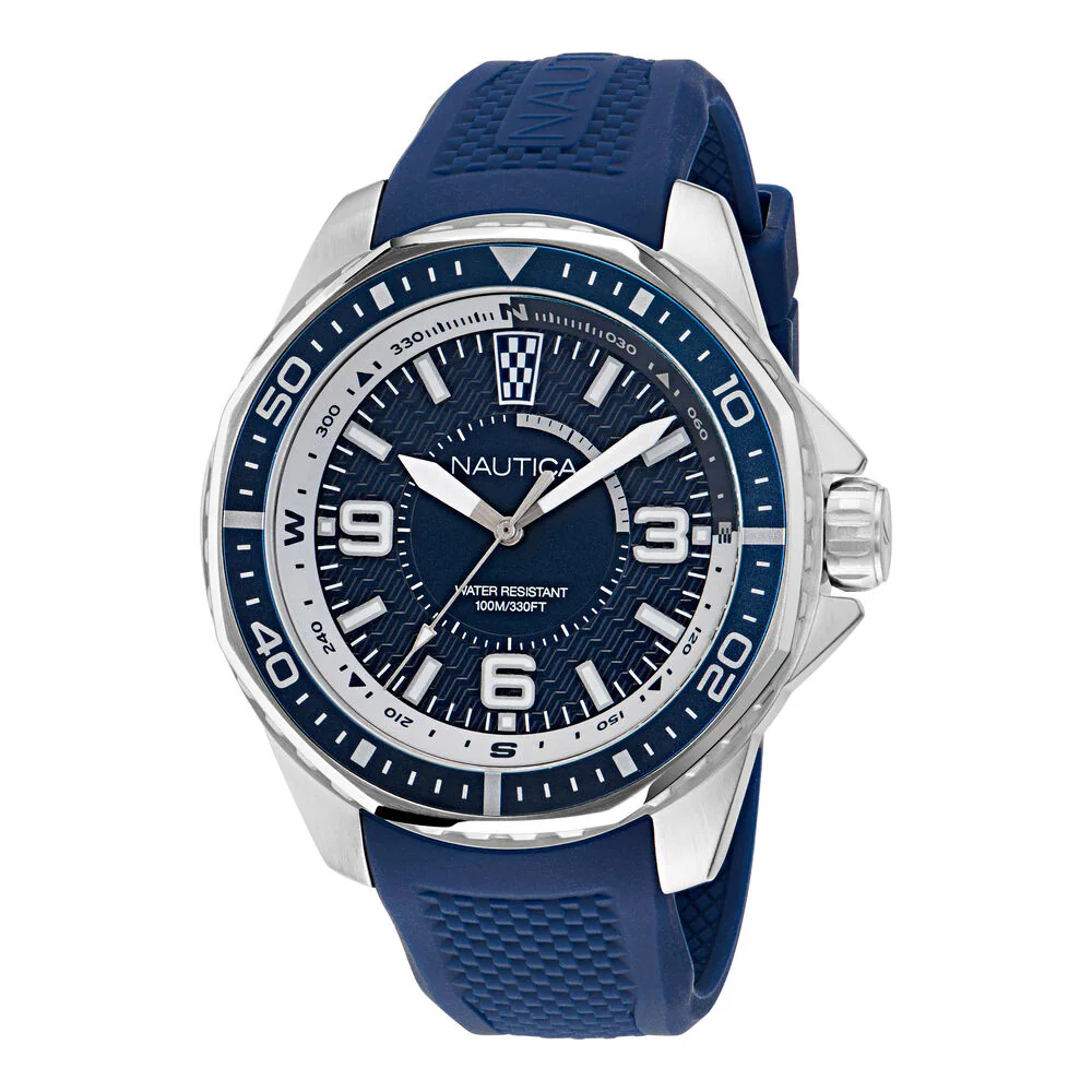 Koh May Bay 3-Hand Silicone Watch