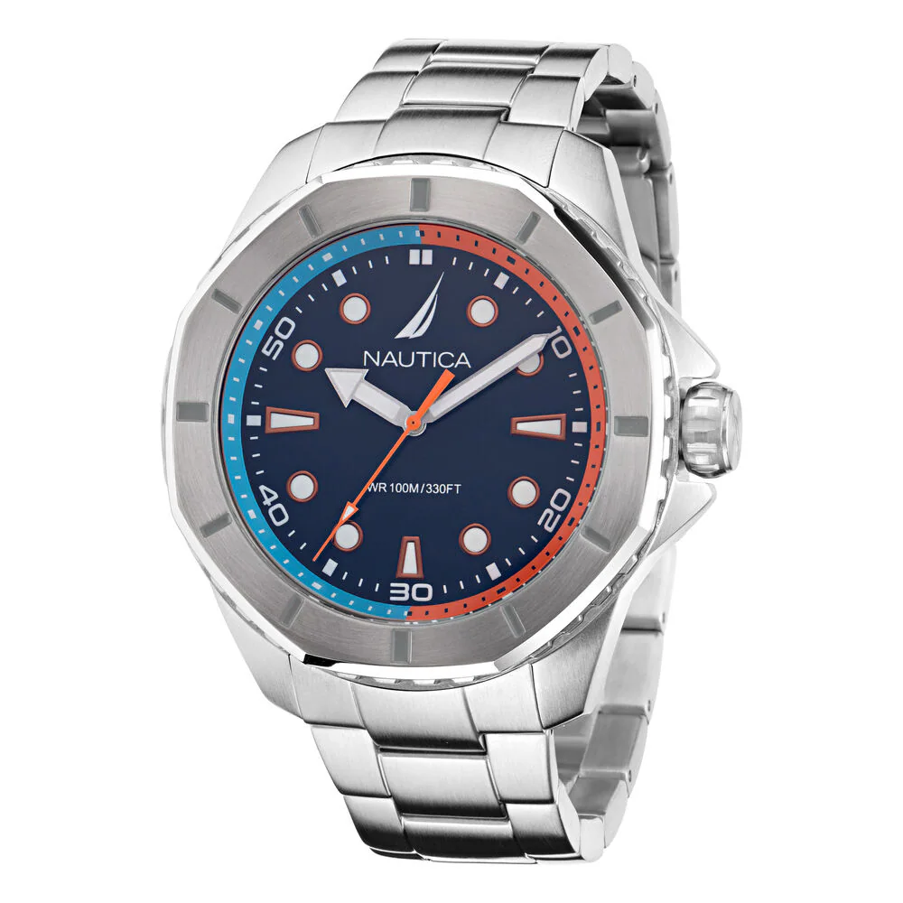 Koh May Bay Recycled Stainless Steel 3-Hand Watch 1 Koh May Bay Recycled Stainless Steel 3-Hand Watch
