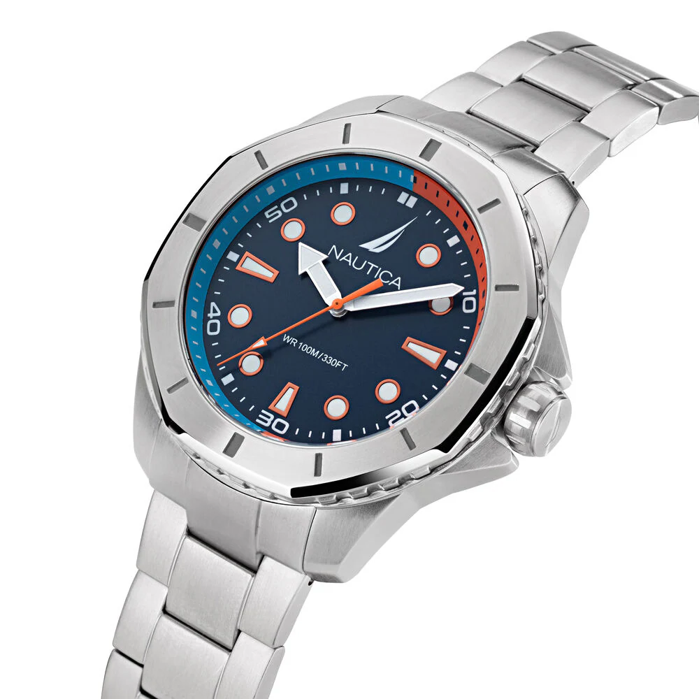Koh May Bay Recycled Stainless Steel 3-Hand Watch 2 Koh May Bay Recycled Stainless Steel 3-Hand Watch