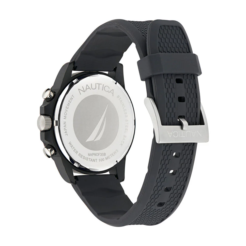 Nautica One Wheat Fiber Strap Chronograph Watch 3 Nautica One Wheat Fiber Strap Chronograph Watch