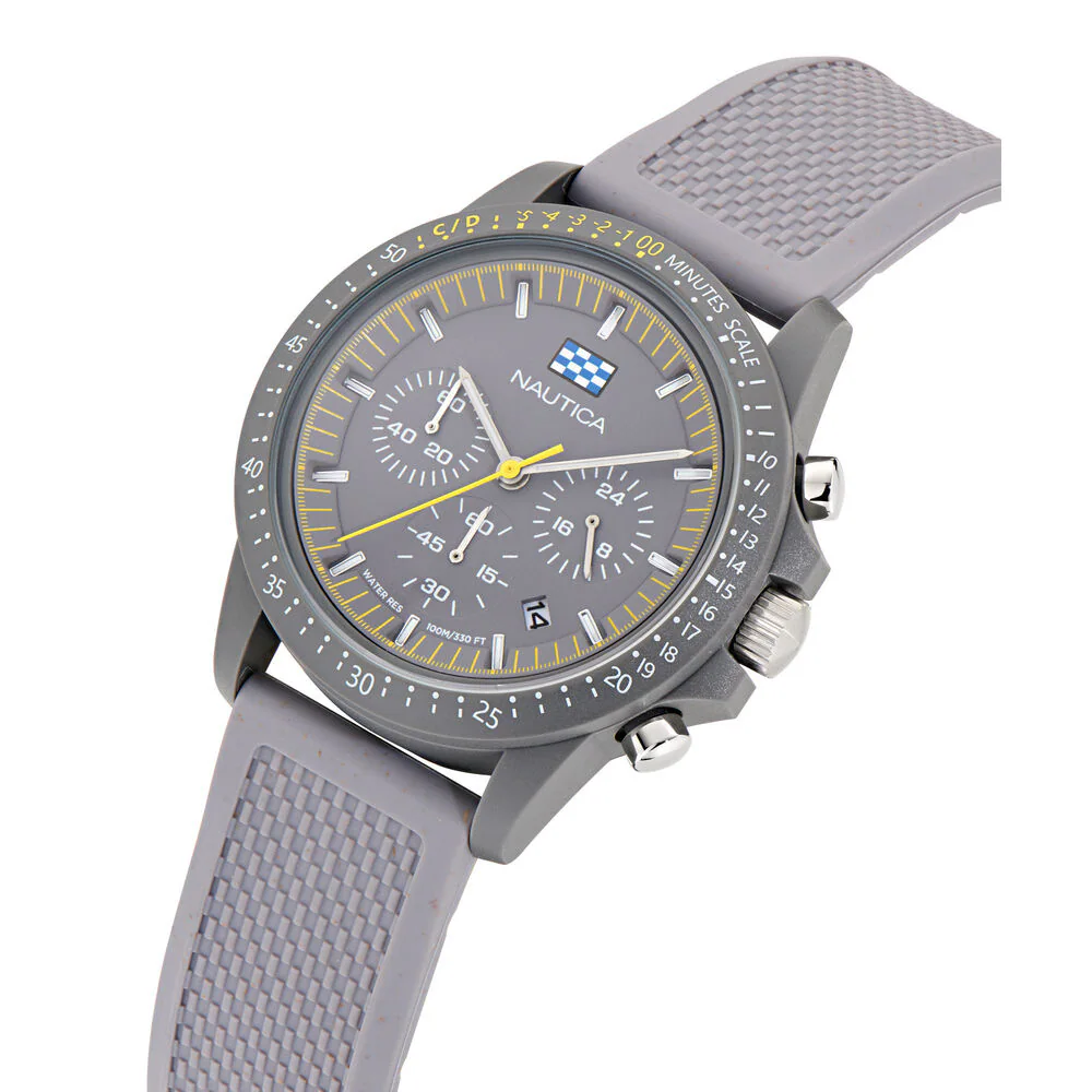 Nautica One Wheat Fiber Strap 3-Hand Watch 2 Nautica One Wheat Fiber Strap 3-Hand Watch