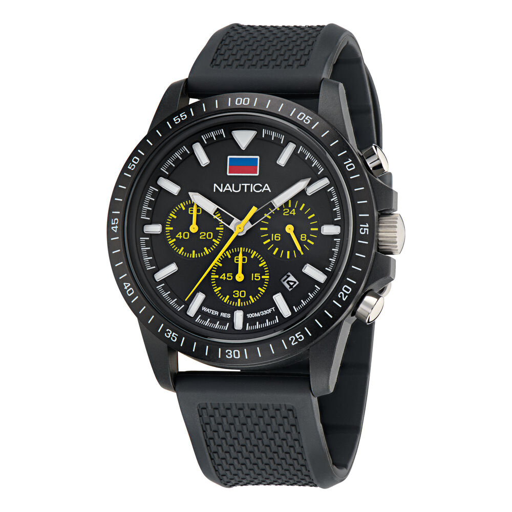 Nautica One Wheat Fiber Analog Watch