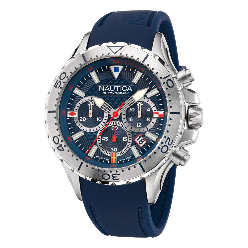 NST SILICONE CHRONOGRAPH WATCH
