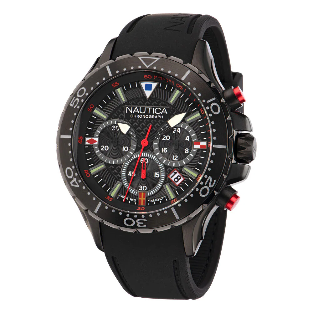 NST SILICONE CHRONOGRAPH WATCH
