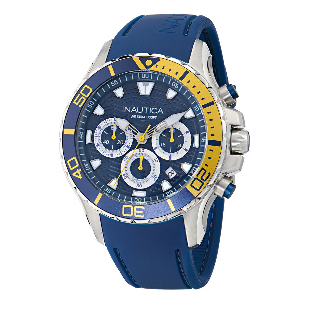 NST Chronograph Silicone Watch