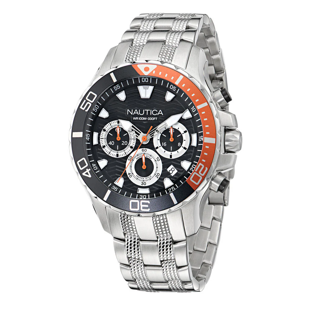 NST Chronograph Stainless Steel Watch