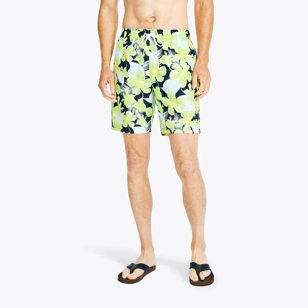 8\" HIBISCUS PRINT SWIM