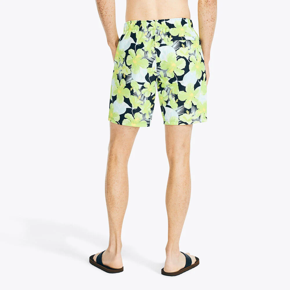 8" HIBISCUS PRINT SWIM 4 8\" HIBISCUS PRINT SWIM
