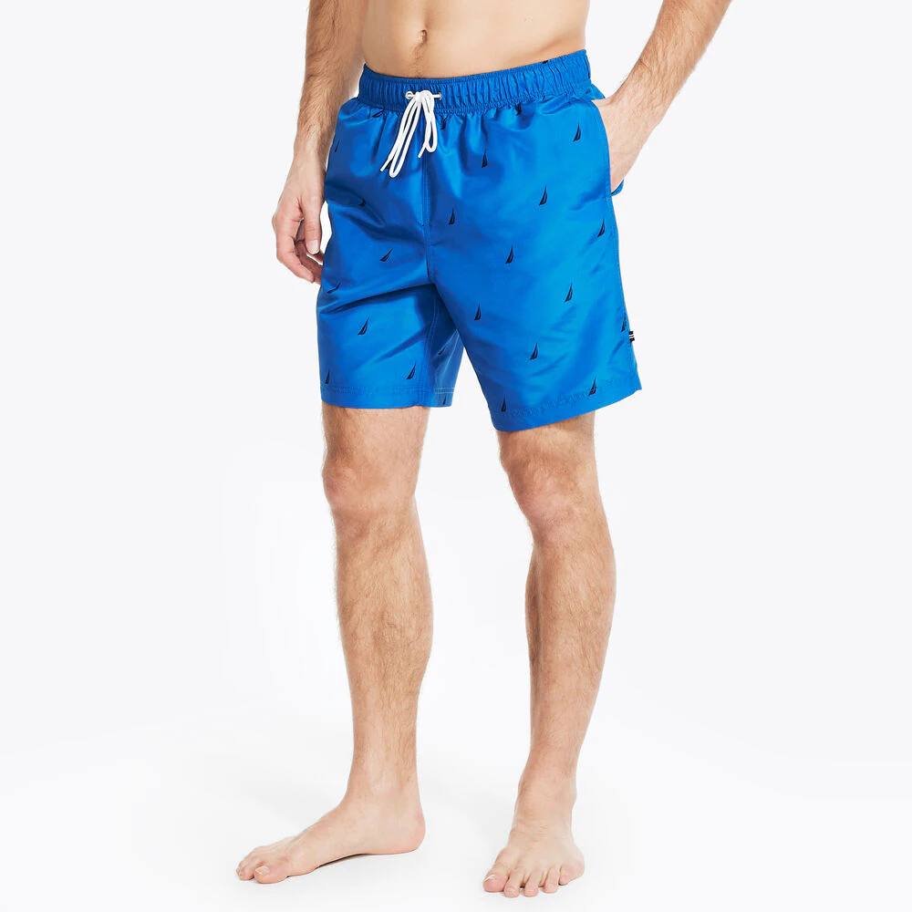 8.5\" PRINTED QUICK-DRY SWIM