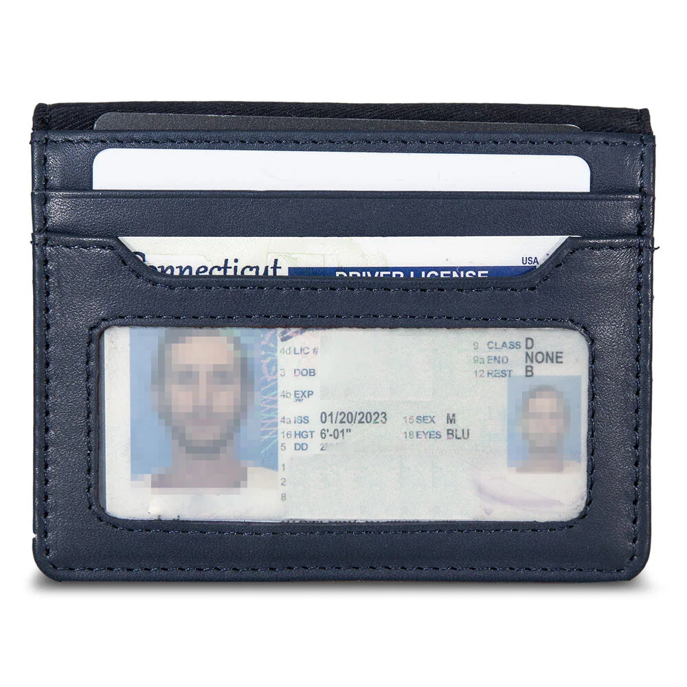 Embossed Logo Card Case 3 Embossed Logo Card Case