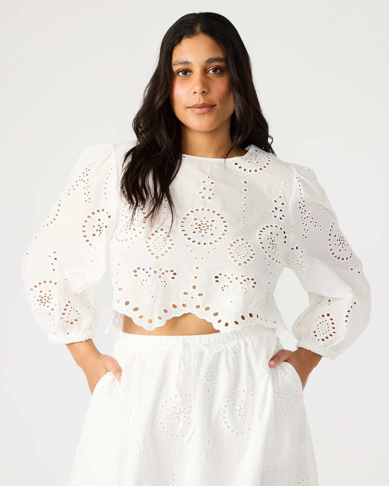 Meera Top White 1 Meera Top White