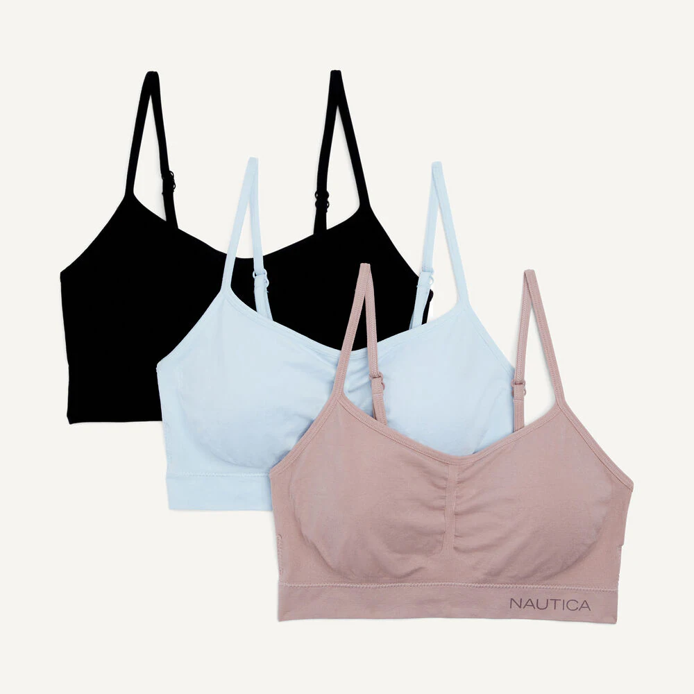 Seamless Bralette, 3-Pack