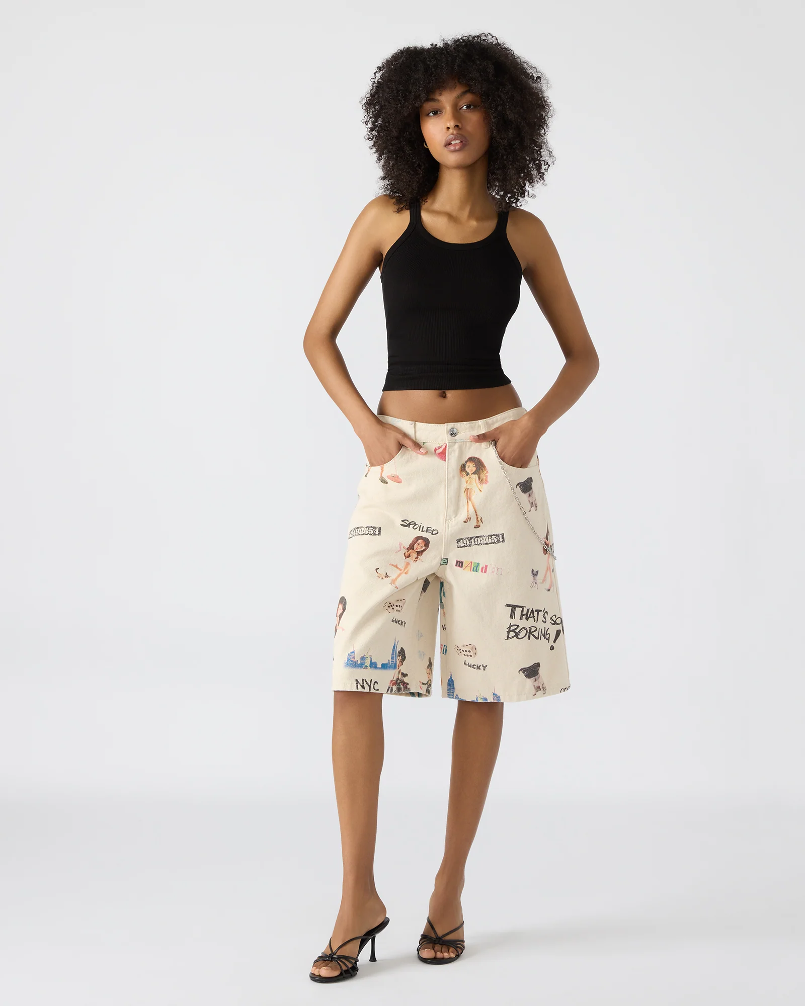 Magdalen Jean Short Multi 1 Magdalen Jean Short Multi