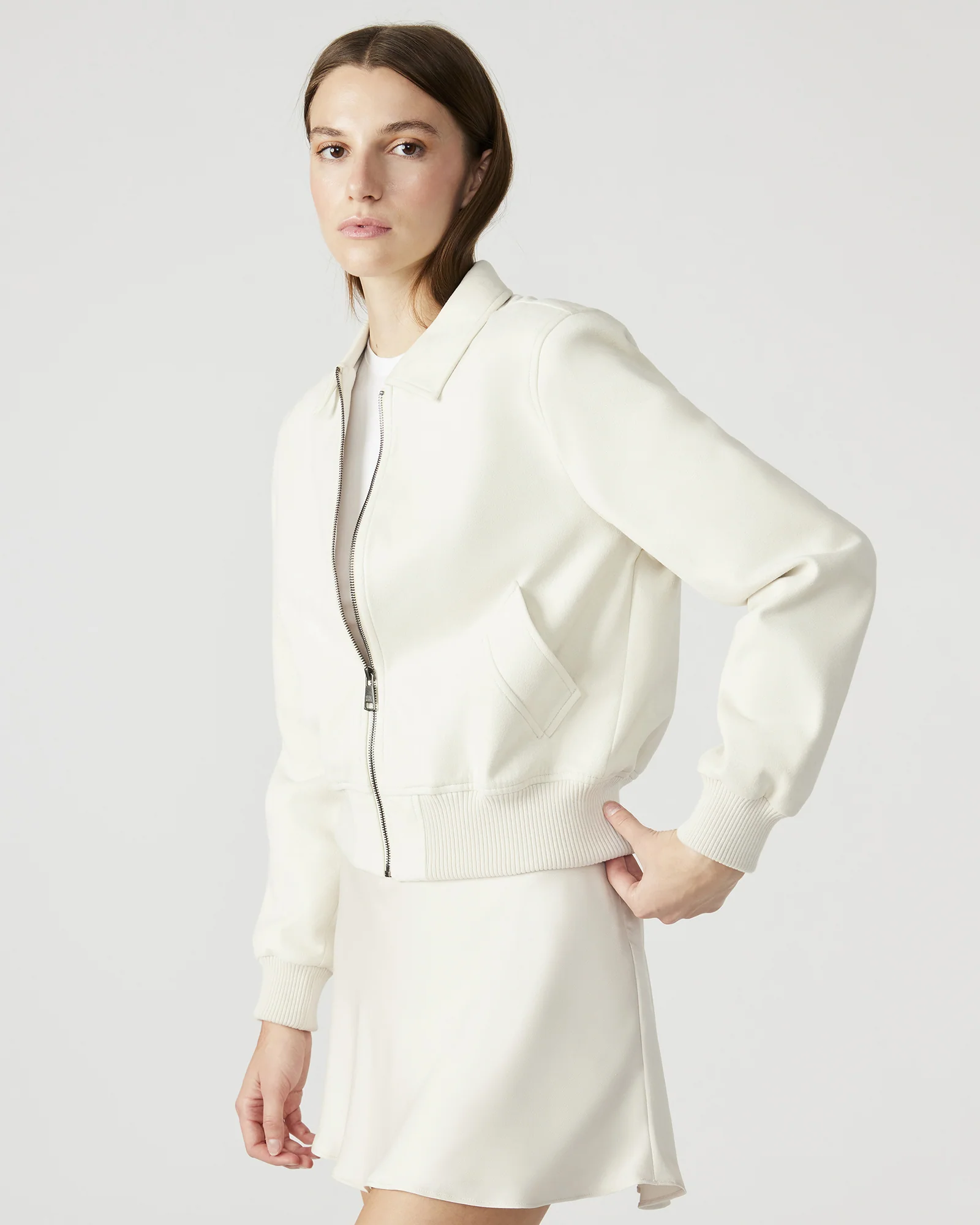 Anouk Jacket Silver 2 Anouk Jacket Silver