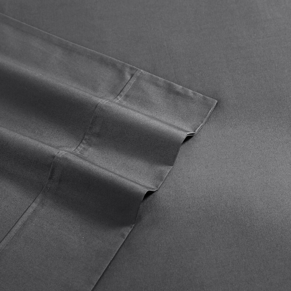 SOLID GREY TWIN SHEET SET 1 SOLID GREY TWIN SHEET SET