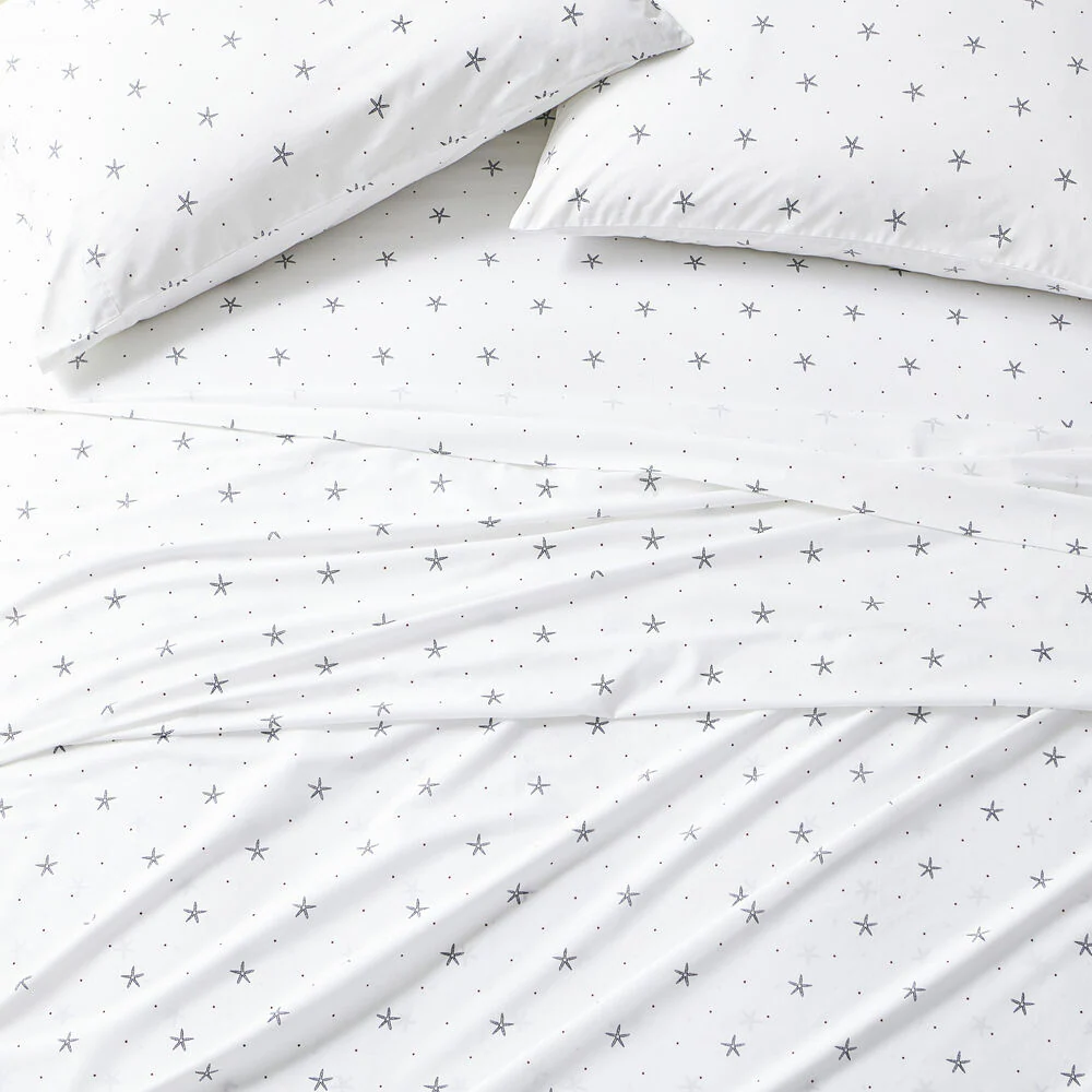STAR SPANGLED COASTAL TWIN SHEET SET 3 STAR SPANGLED COASTAL TWIN SHEET SET