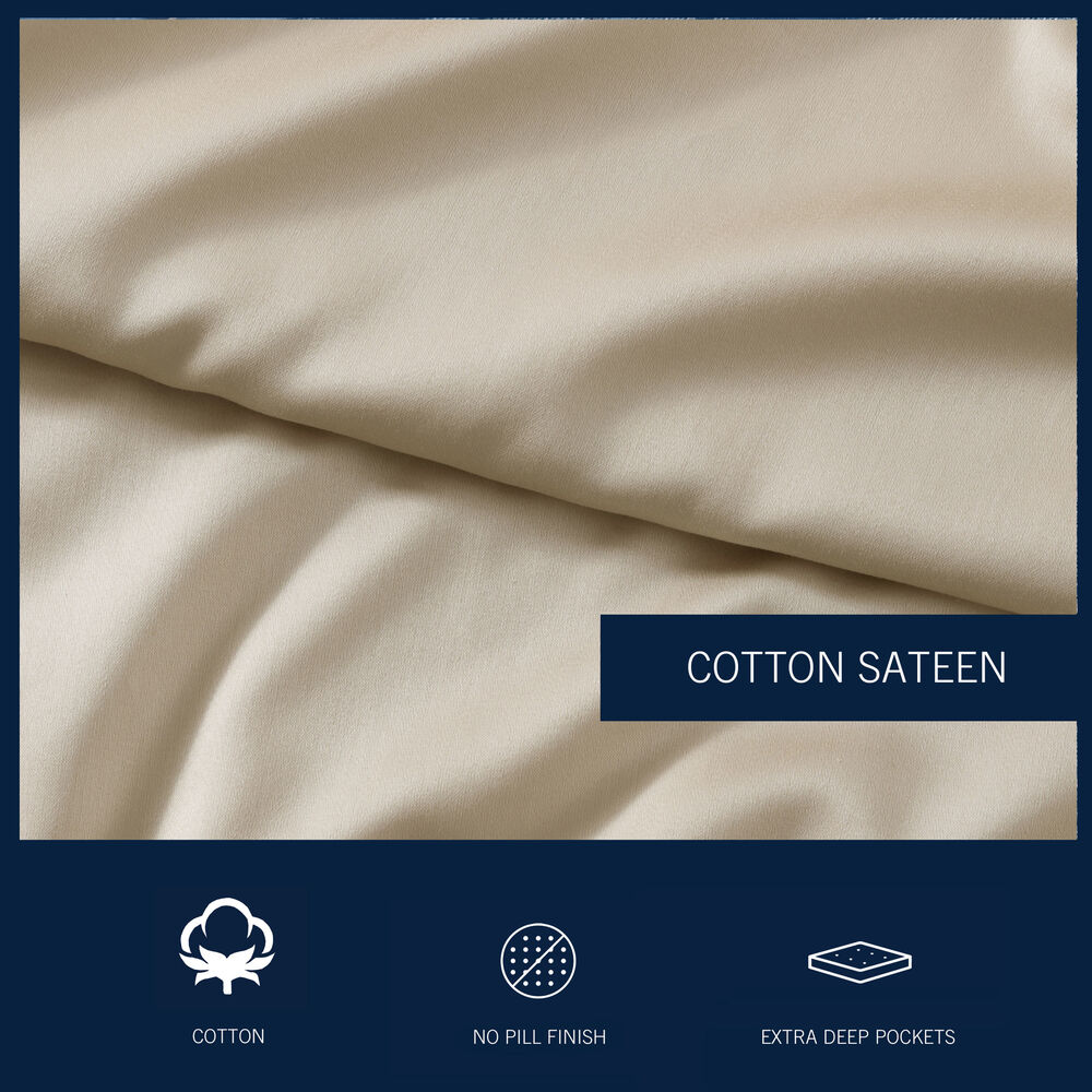 Regatta Beige King Sheet Set 2 Regatta Beige King Sheet Set