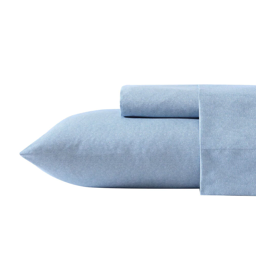 Herringbone Coastal Blue Microfiber Queen Sheet Set 1 Herringbone Coastal Blue Microfiber Queen Sheet Set