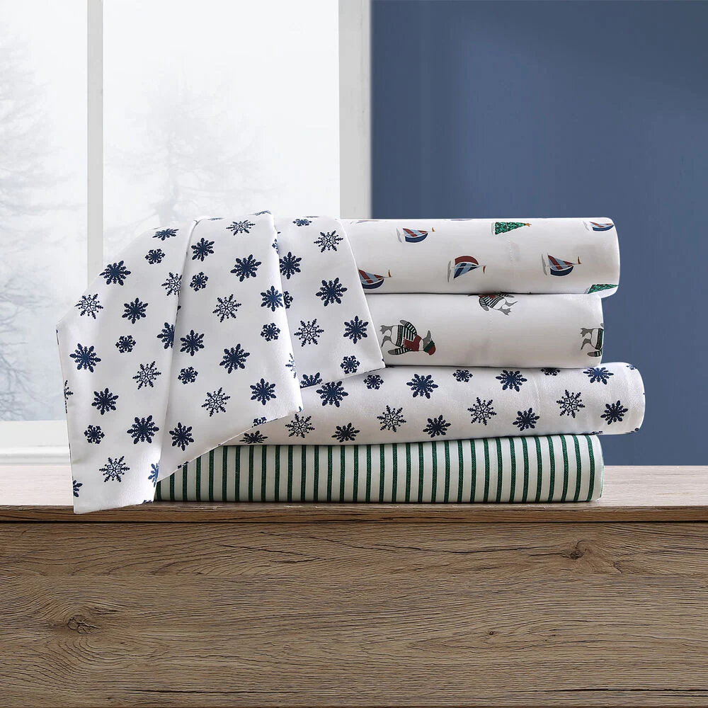 Harmead Green Striped King Flannel Sheet Set 6 Harmead Green Striped King Flannel Sheet Set