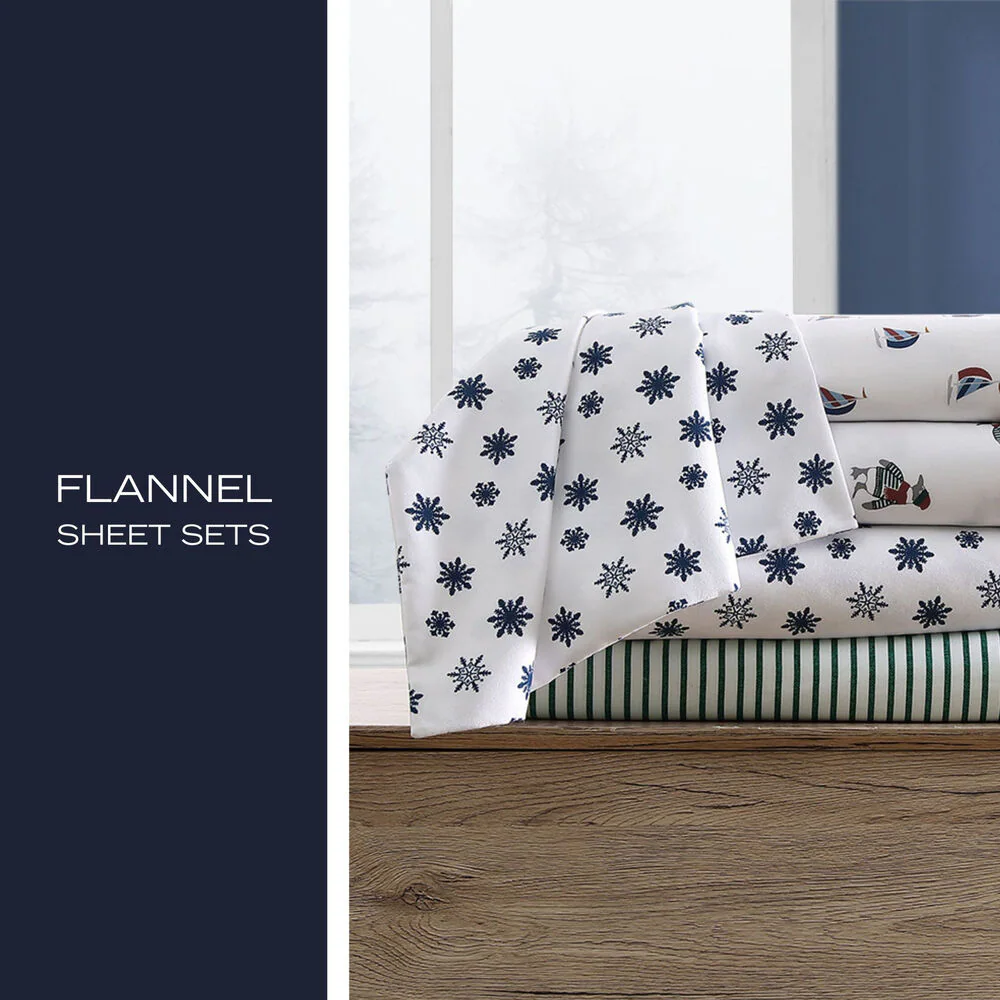 Harmead Green Striped King Flannel Sheet Set 7 Harmead Green Striped King Flannel Sheet Set