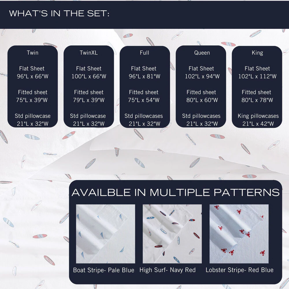 Lobster Walk Blue Twin Sheet Set 6 Lobster Walk Blue Twin Sheet Set