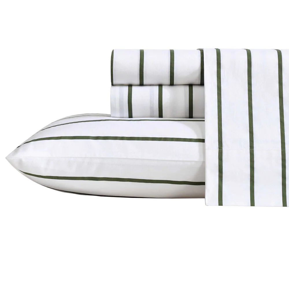 Brenton Stripe Beige Twin Xl Sheet Set 1 Brenton Stripe Beige Twin Xl Sheet Set