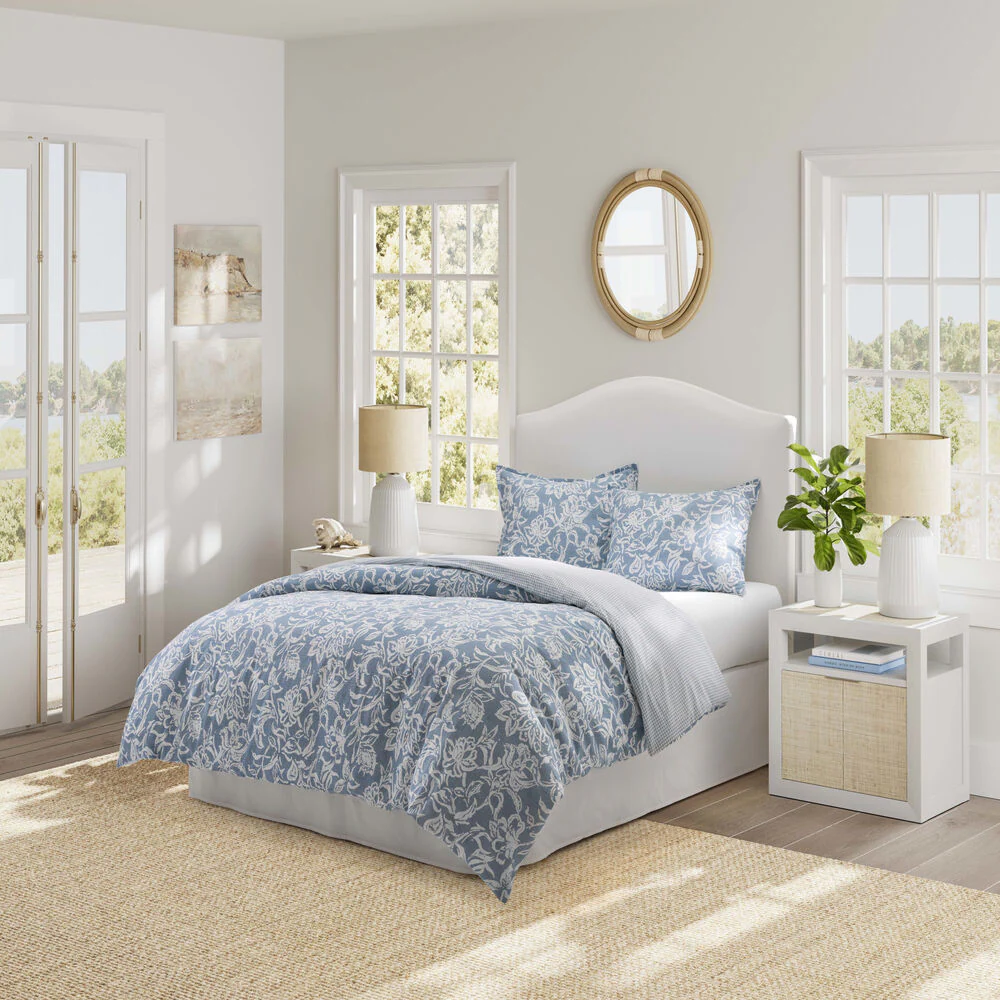 TORTOLA TWIN REVERSIBLE COMFORTER AND SHAM SET 4 TORTOLA TWIN REVERSIBLE COMFORTER AND SHAM SET