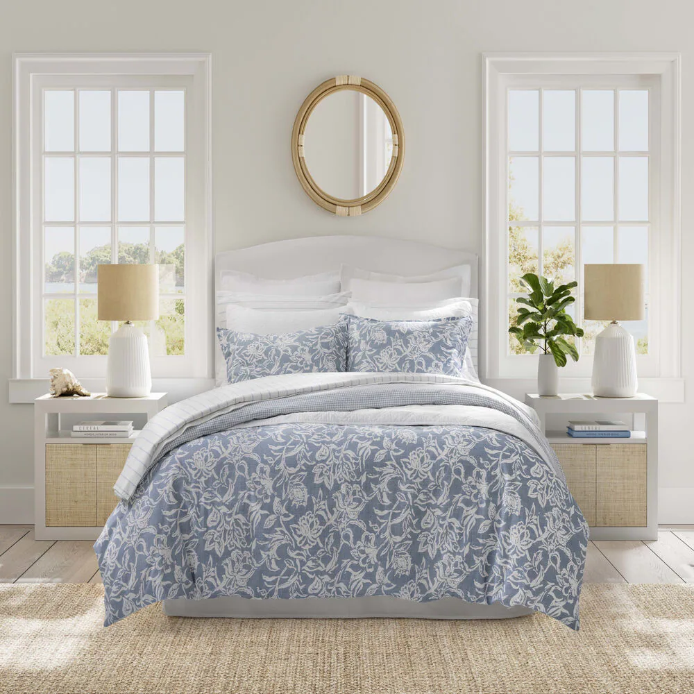 TORTOLA TWIN REVERSIBLE COMFORTER AND SHAM SET 5 TORTOLA TWIN REVERSIBLE COMFORTER AND SHAM SET